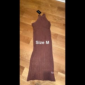 Pretty little thing crochet midi dress